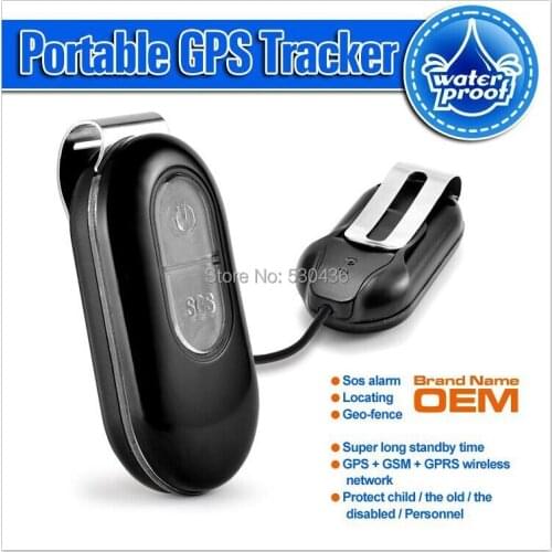 NO BOX Mini Personal gps tracker LK106 for Kids pets dogs elders waterproof Realtime SOS alarm gps LBS Google map on phone