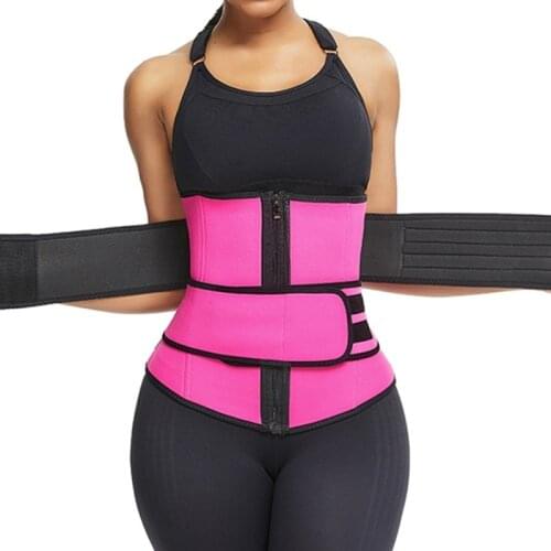 Waist Trainer Neoprene Sweat Shapewear Body Shaper Corset Sweat Belt for Women Weight Loss Compression Trimmer Workout Fitness