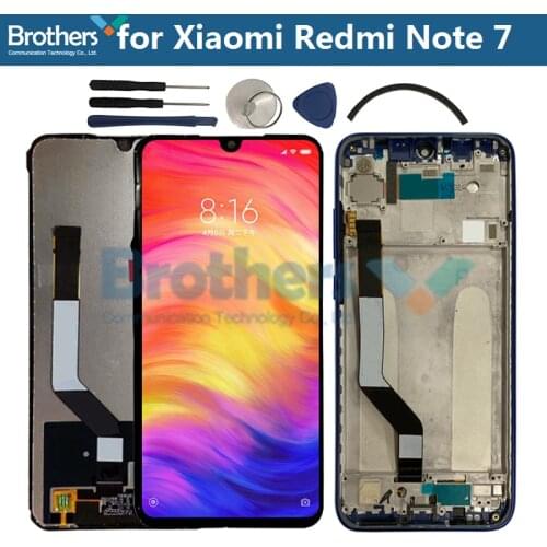 Original LCD Display for Xiaomi Redmi Note 7 LCD Screen for Redmi Note 7 Touch Screen Digitizer LCD Assembly 6.3'' Repair Parts