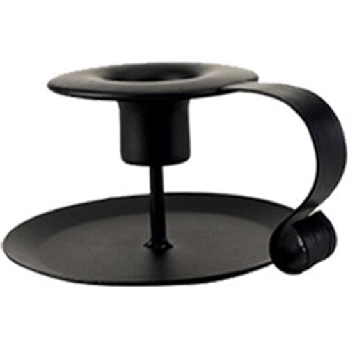 Retro Wrought Iron Candle Holder Home Decoration Ornaments Suitable For Wedding, Banquet, Party And Bar Decoration