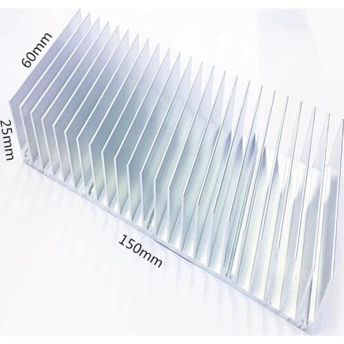 150x60x25mm radiator Aluminum heatsink Extruded heat sink for LED Electronic heat dissipation cooling cooler