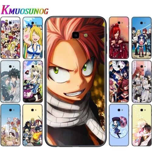 Silicone Cover Anime Manga Fairy Tail For Samsung Galaxy J8 J7 Duo J6 J5 Prime J4 Plus J3 J2 Core 2018 2017 2016 Phone Case