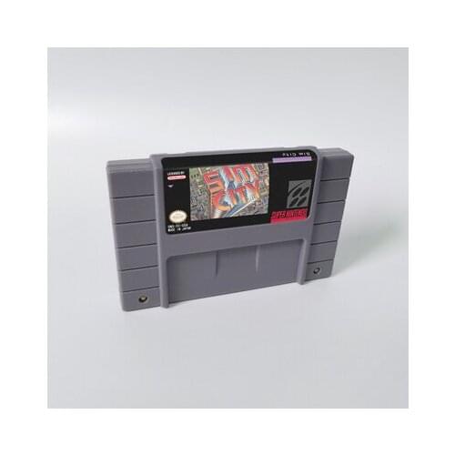 Sim City - RPG Game Card US Version English Language Battery Save