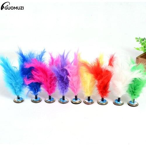 Sport Kick Shuttlecock Chinese Traditional Sports Jianzi Toy Play Exercise Leg Muscle Strength And Body Flexibility