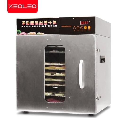 XEOLEO Fruit dryer 12 layers Fruit dehydrator Meat dehydrator Vegetable Drying Machine Scented tea dryer with windows 500W 220V