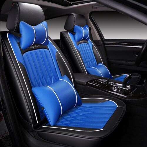 HeXinYan Universal Leather Car Seat Cover for Chevrolet captiva cruze sonic niva lacetti lanos spark cobalt onix aveo orlando