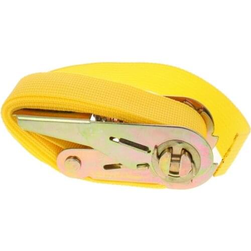 1.5 Meters Without Hook Binding Belts Red/Orange/Black/Blue/Yellow Polypropylene Fiber Width 25mm Ratchet Inner Diameter 25mm