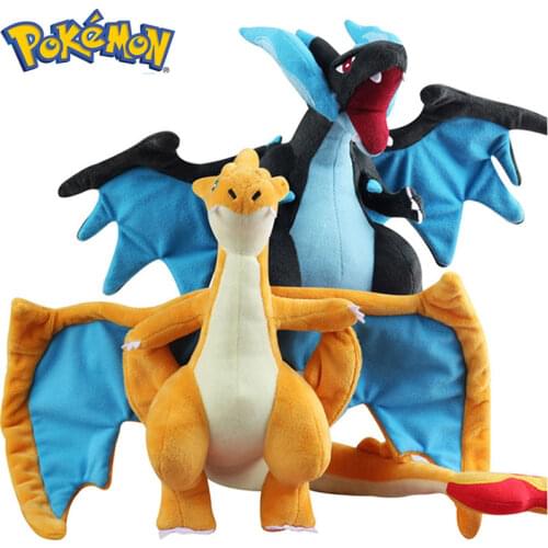 25cm Pokemon Plush Toys Cute Pokémon Charizard Short Stuffed Plush Doll Toy Cute Kawaii Anime Cartoons Children Kids Girl Gift