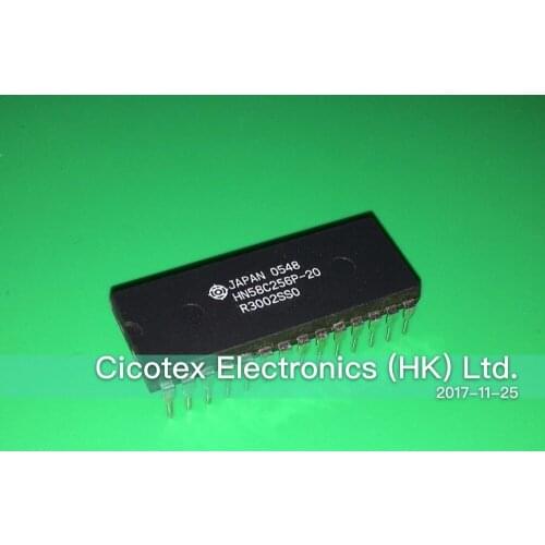 3pcs/lot HN58C256P-20 DIP28 32K X 8 EEPROM 5V 200 ns PDIP28 0.600 INCH PLASTIC DIP-28 HN58C256P20