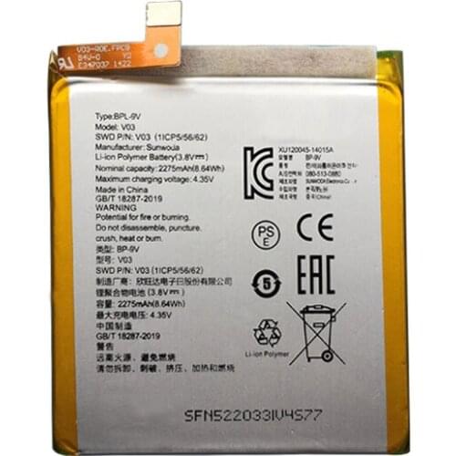2275mah BP-9V battery fit for VERTU Aster Signature Touch V03 CONSTELLATION TOUCH batteries +USB cable+toolkit