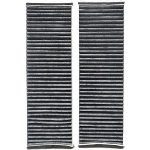 2 PCS 4F0 819 439A Activated Carbon Cabin Air Filter Fit For Lamborghini Gallardo 5.2L/Audi A6/R8/S6