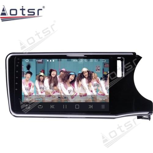 For Honda City Grace Android Radio Car GPS Navigation Screen Android 10.0 4GB 64GB PX6 Auto Stereo Head Unit Multimedia Player