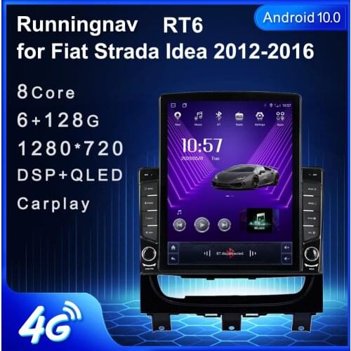 Runningnav For Fiat Strada Idea 2012 2013 2014 2015 2016 Tesla Type Android Car Radio Multimedia Video Player Navigation GPS