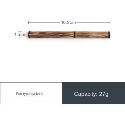 Bamboo Pen Tea Knife Tea Ceremony Utensil Handmade Bamboo Pu'er Tea Needle Kung Fu Tea Utensils Chinese Tea Set Accessories