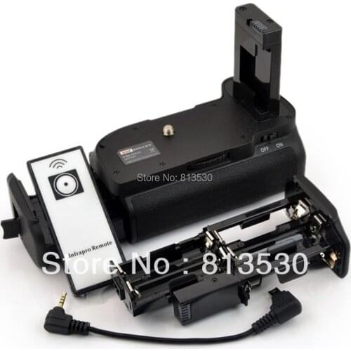 MB-D5100 D5100 D5200 Battery Grip + IR Remote Control+ AA Battery Solt for Nikon D5100 D5200 Digital SLR Camera