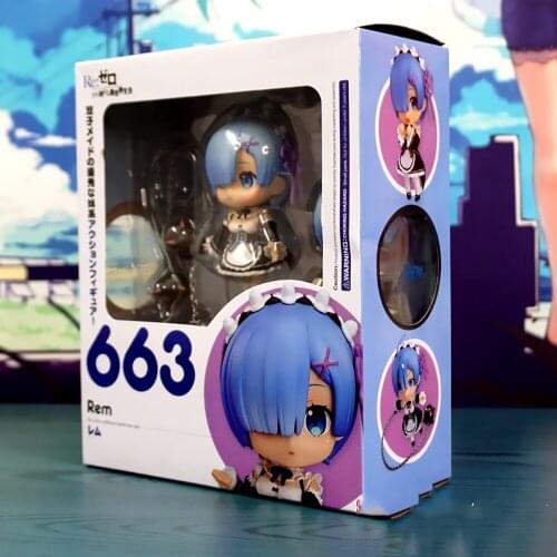 663 Rem Ram 732 Re Life In A Different World From ZeroCute Q Maid Dress Scale Action Figure PVC Girl Collection Model Adult Toy