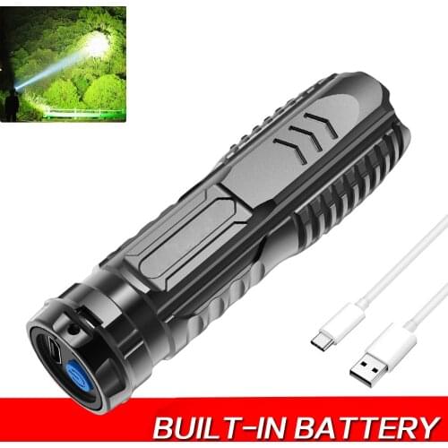 Flashlights 5000 Lumen Ultra Bright LED Torch Flashlight 3 Modes for Indoors and Outdoors Camping, Cycling, Hiking, Fishing