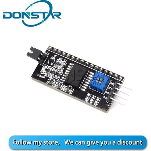 IIC/I2C / Interface LCD1602 2004 LCD Adapter Plate for Arduino In Stock