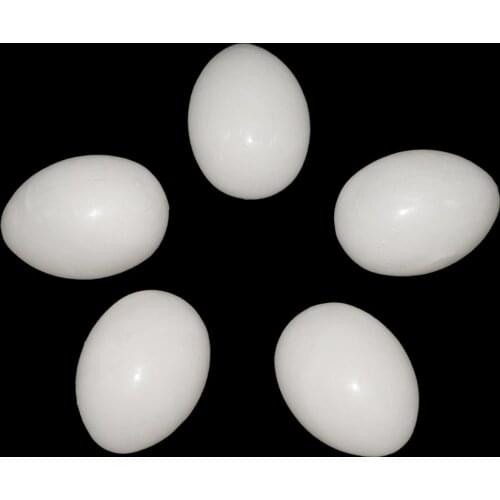 Simulation Bird Eggs Fake Pigeon Egg Plastic Nest Hatching Eggs Aviculture Tools For Hatch Breeding Supplies Animal hatching