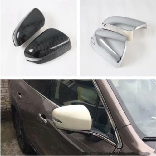 For Subaru Outback 2021 Car Side Rearview Mirror Moulding Cover Trim ABS Auto Styling Garnish Sticker