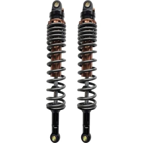 YOSS 1 pair 360mm 370mm 380mm 390mm 400mm 410mm 8mm spring motorcycle air shock absorber shock absorber for YAMAHA HONDA SUZUKI
