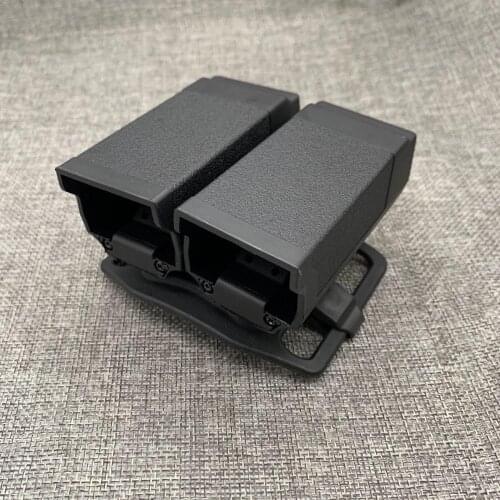 New Double Tactical CQC Style Pistol Glock 17 Magazine Pouch Wide Opening Military Mag Clip Wargame Hunting Airsoft Pouch