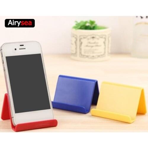 1PC Phone Holder Stand Mobile Smartphone Support Stand Home Desk Cell Phone Holder Stand Portable Mobile Holder Storage Organize