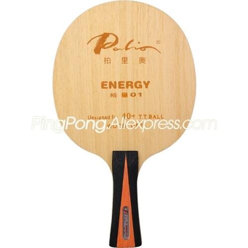 Original PALIO ENERGY 01 Table Tennis Blade Racket (3 Ply Ayous, OFF-) Energy-01 Ping Pong Bat Paddle