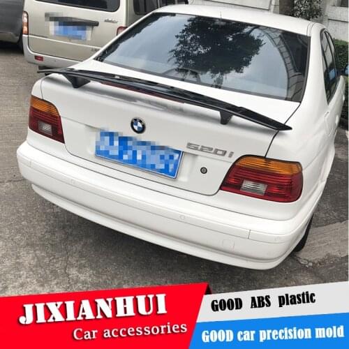 For E46 E39 Spoiler 2006-2018 BMW E46 E39 Spoiler ABS plastic Material Car Rear Wing Color Rear Spoiler
