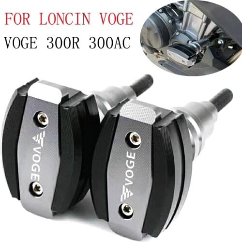 VOGE 300R 300AC Motorcycle Crash Protective Rod Anti Falling Scooter Aluminum Anti-drop Bar For LONCIN VOGE300R VOGE300AC