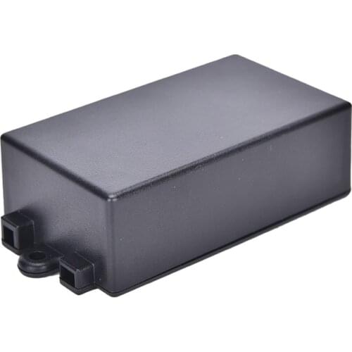 ZLinKJ 1PCS 65*38*22mm Plastic Black Waterproof Cover Project Electronic Instrument Case Enclosure Box