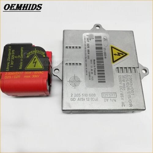 1307329064 Ogiginal Used HID D2S D2R Ballast For 2001-2007 Mondeo 3 Mk3 Galaxy Xenon Headlight Igniter 1307329076 1S71-12B655-AA