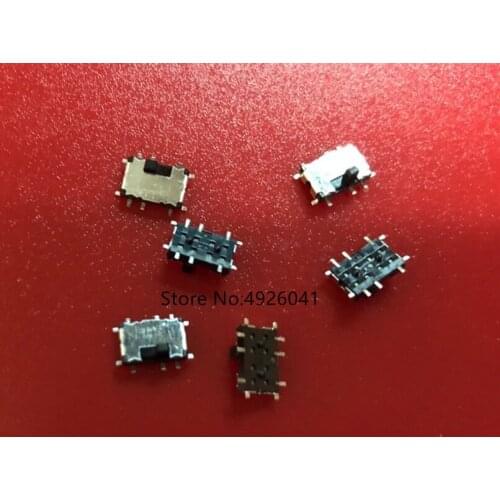20PCS Slide switch SSSS820201 Splicing feet 2 files 10 feet gear pull 1.5 strokes 1.4H