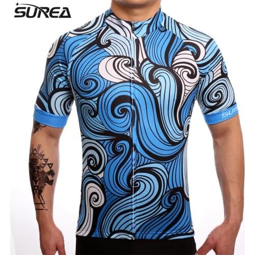 2017 Pro Mens Cycling Jersey Hot Style Bike Bicycle Clothing Summer Short Breathable Bike Shirt Quick-dry Outdoor Sportswear