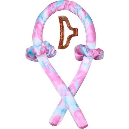 2021 Heatless Curling Rod Headband No Heat Curls Ribbon Hair Rollers Sleeping Soft Headband Hair Curlers DIY Hair Styling Tools