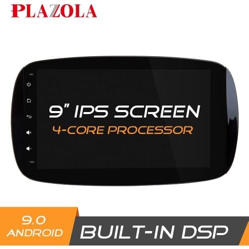 9" Android 9.0 Car DVD Multimedia Player For Mercedes Benz Smart Fortwo A453 C453 W453 2015-2018 Navi DSP Stereo BT Carplay