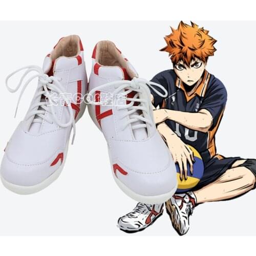 Haikyu!! Haikyuu!! Karasuno High School Volleyball Team Shoyo Hinata Yu Nishinoya Anime Cosplay Sports Shoes Boots Accessories