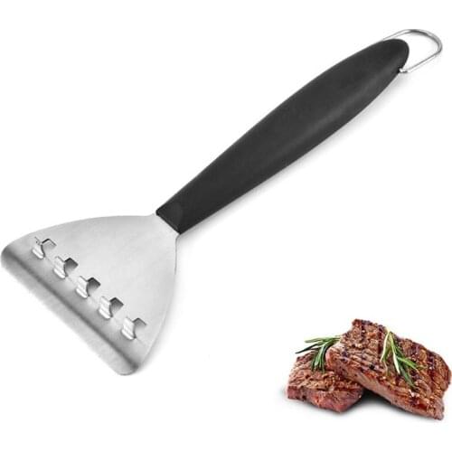 Kapmore 1pc Grill Griddle Scraper Plastic Handle BBQ Griddle Scraper Griddle Cleaner Scraper BBQ Tools Accessories