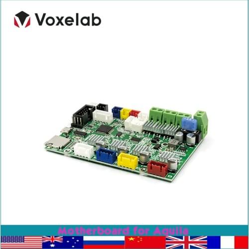 Voxelab Motherboard for Aquila 3D Printer Parts Replacement Parts Silent Main Board 3d Printer Accessories