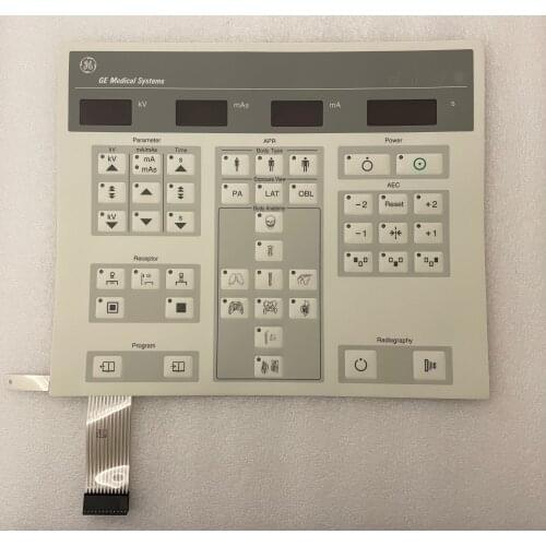 GE CR Film Machine Button Membrane / Key Switches
