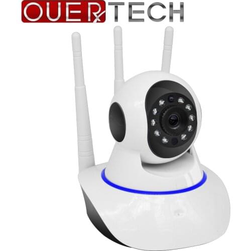 OUERTECH Two Way Audio720P Rotating Smart WIFI Security Camera PTZ Baby Monitor Home Surveillance