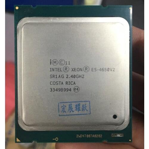 PC Intel Xeon Processor E5 4650 V2 CPU 2.8 LGA2011 Ten Cores Server processor e5-4650 V2 E5-4650V2 CPU