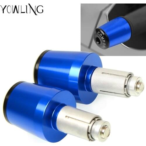 7/8'' 22 mm CNC motorcycle handlebar handle bar grips ends for SUZUKI HAYABUSA GSXR1300 SX-R GSXR 600 750 2011 2012 2013 2014