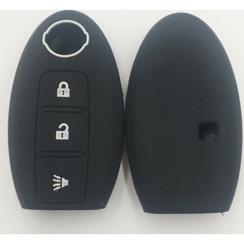 4PC Silicone Key Cover Protect skin set For Nissan 2019 Altima Armada Leaf Maxima Murano Rogue Sentra Titan Versa Remote