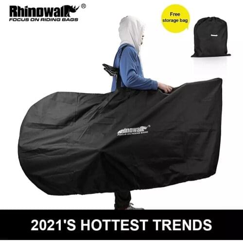 Rhinowalk Bike Carry Bag for 26-29 Inch Portable Cycling Storage Bag Bike MTB 700C Travel Bike Accessories Outdoor Sports 2021