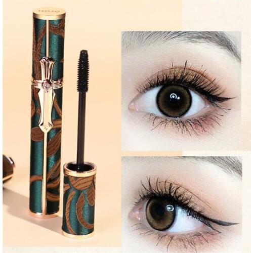 Curling Mascara Waterproof Antiperspirant Long Lasting Curling Makeup Sense of Natural Fiber Mascara
