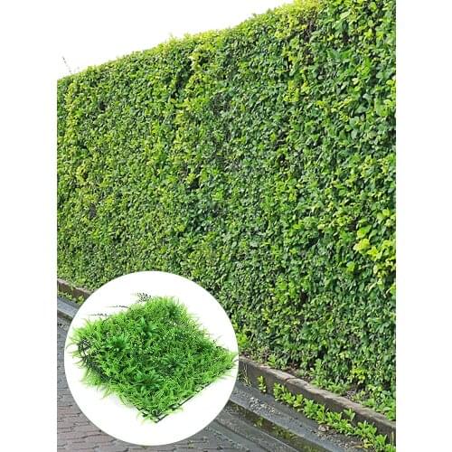 UV Protection Artificial Balcony Green Leaf Fence Roll Up Panel Ivy Privacy Garden Fence Backyard Home Decor Rattan Plants Wall