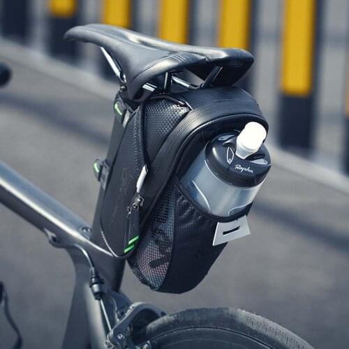 Bicycle Bag Mountain Bike Rear Seat Holder Cycling Frame Rainproof Sport Bottle Pocket Mtb Items Saddle Bicycle Accessories