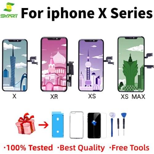 AAA+ NEW TFT OLED LCD Screen For iphoneX XS XR XSMAX OEM LCD Display Touch Screen Digitizer Assembly For iPhoneX XS XR XS MAX