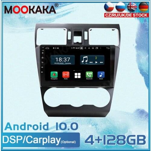 Android 10.0 For Subaru Forester 2015-2018 Car Radio GPS Navigation Multimedia Player Radio Tape Auto Stereo Headunit Carplay